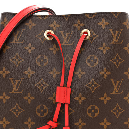 Louis Vuitton Monogram Neonoe MM Coquelicot 7 of 12