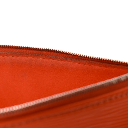 Louis Vuitton Epi Pochette Accessories NM Piment 14 of 17