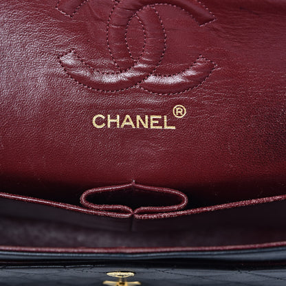 Chanel Lambskin Quilted Small Double Flap Black 6 of 14