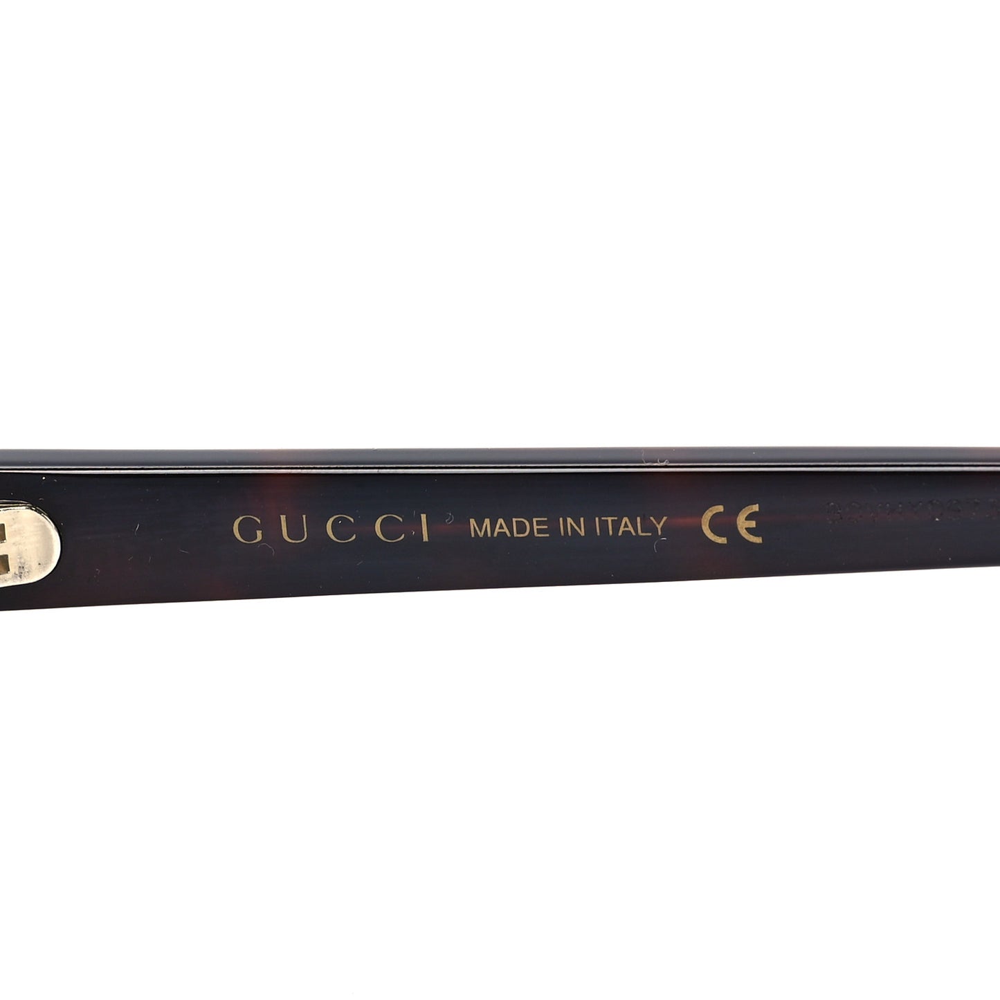 Acetate Crystal Round Sunglasses GG0618S Tortoiseshell