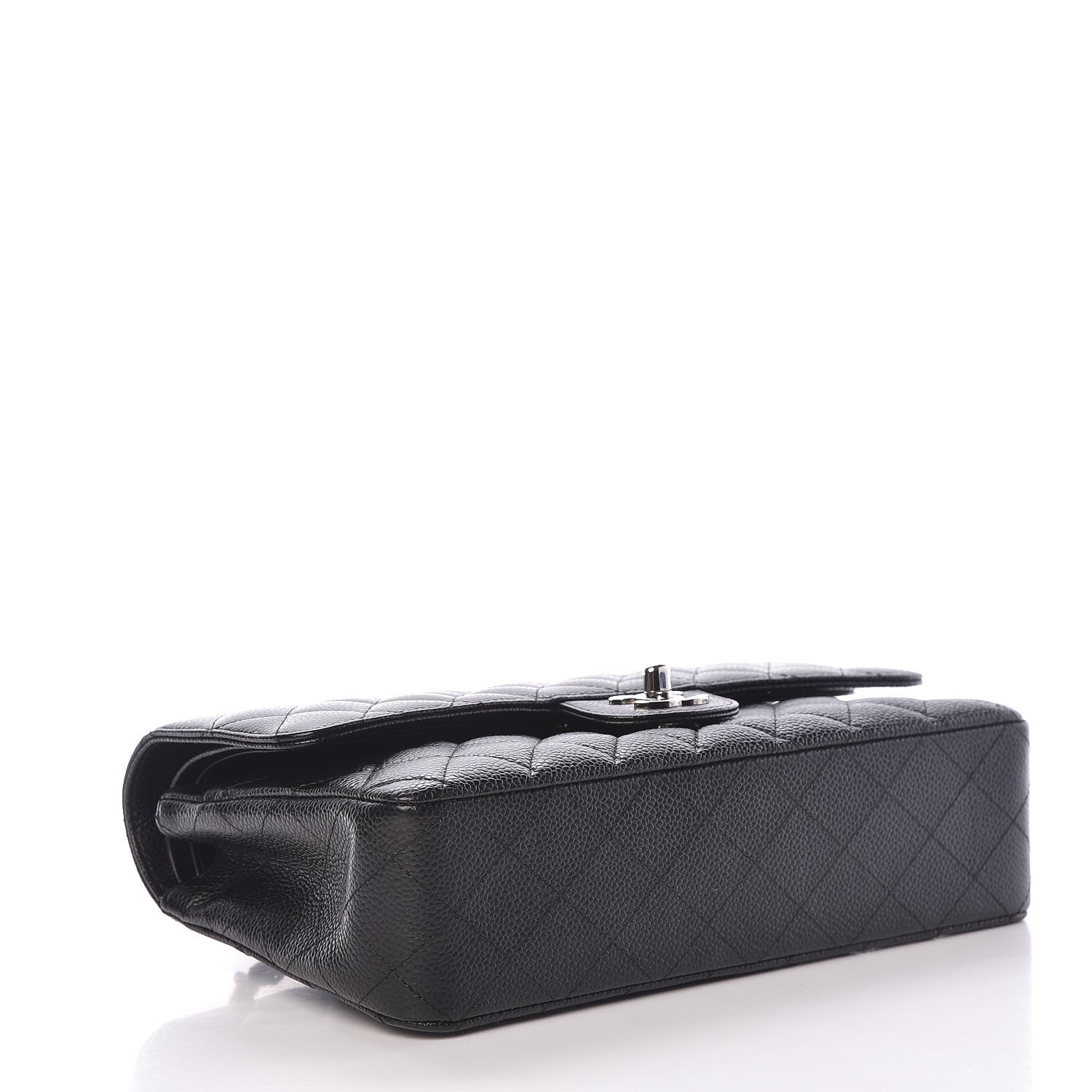 Chanel Caviar Quilted Medium Double Flap Black 4 of 13