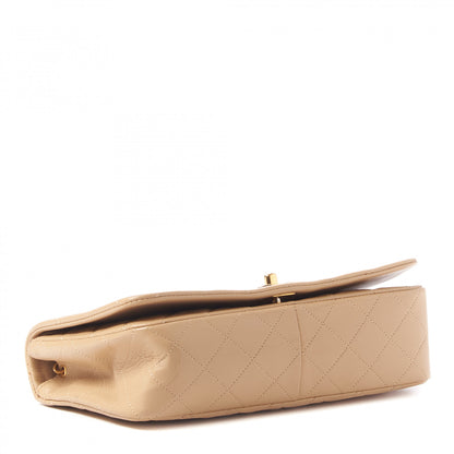 Chanel Lambskin Quilted Small Single Flap Beige 4 of 10