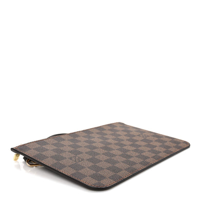 Louis Vuitton Damier Ebene Neverfull MM GM Pochette Rose Ballerine 4 of 6