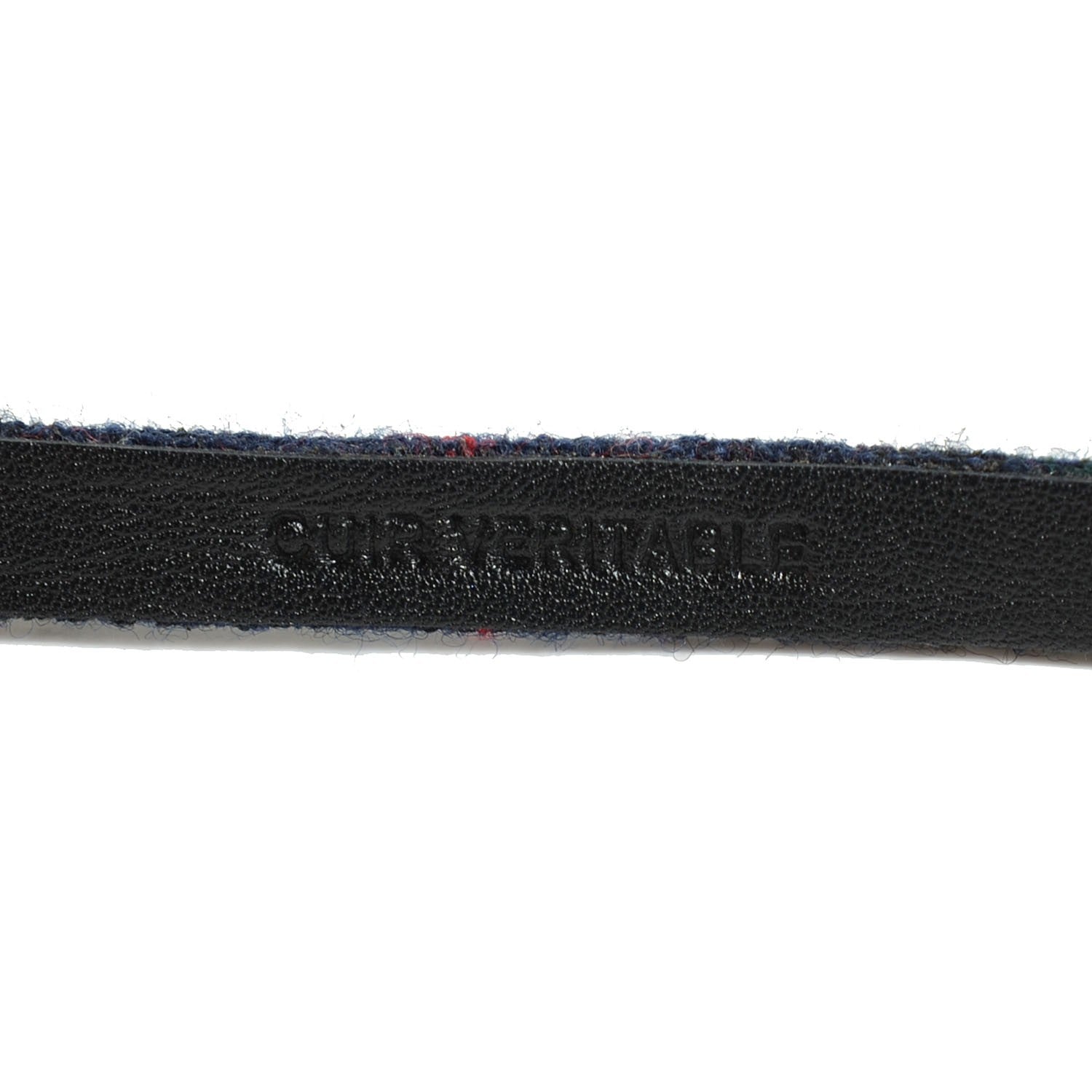 Chanel Wool CC Logo Skinny Belt 85 34 3 of 8