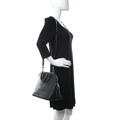Louis Vuitton Epi Alma PM Black 2 of 12