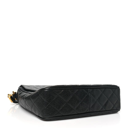 Chanel Caviar Quilted Flap Camera Case Black 4 of 11