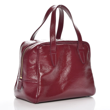 Saint Laurent Textured Patent Mini Bag Fuchsia 3 of 11