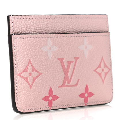 Louis Vuitton Empreinte Monogram Giant By The Pool Card Holder Bouton De Rose 3 of 10