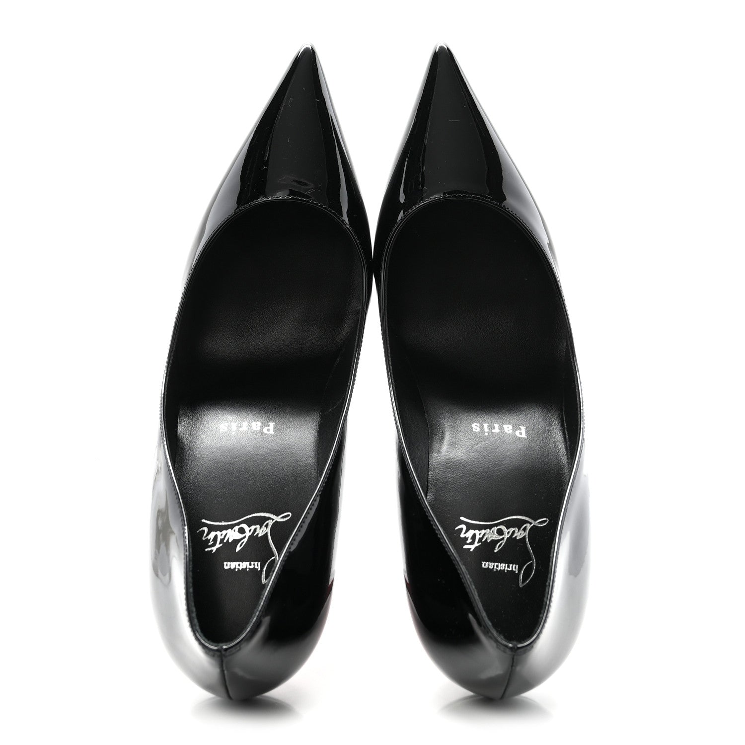 Christian Louboutin Patent Miss Z 80 Pumps 36 Black 2 of 9