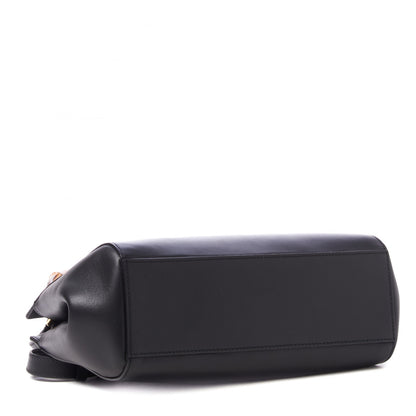 Gucci Nappa Bamboo Small Nymphaea Top Handle Bag Black 4 of 10