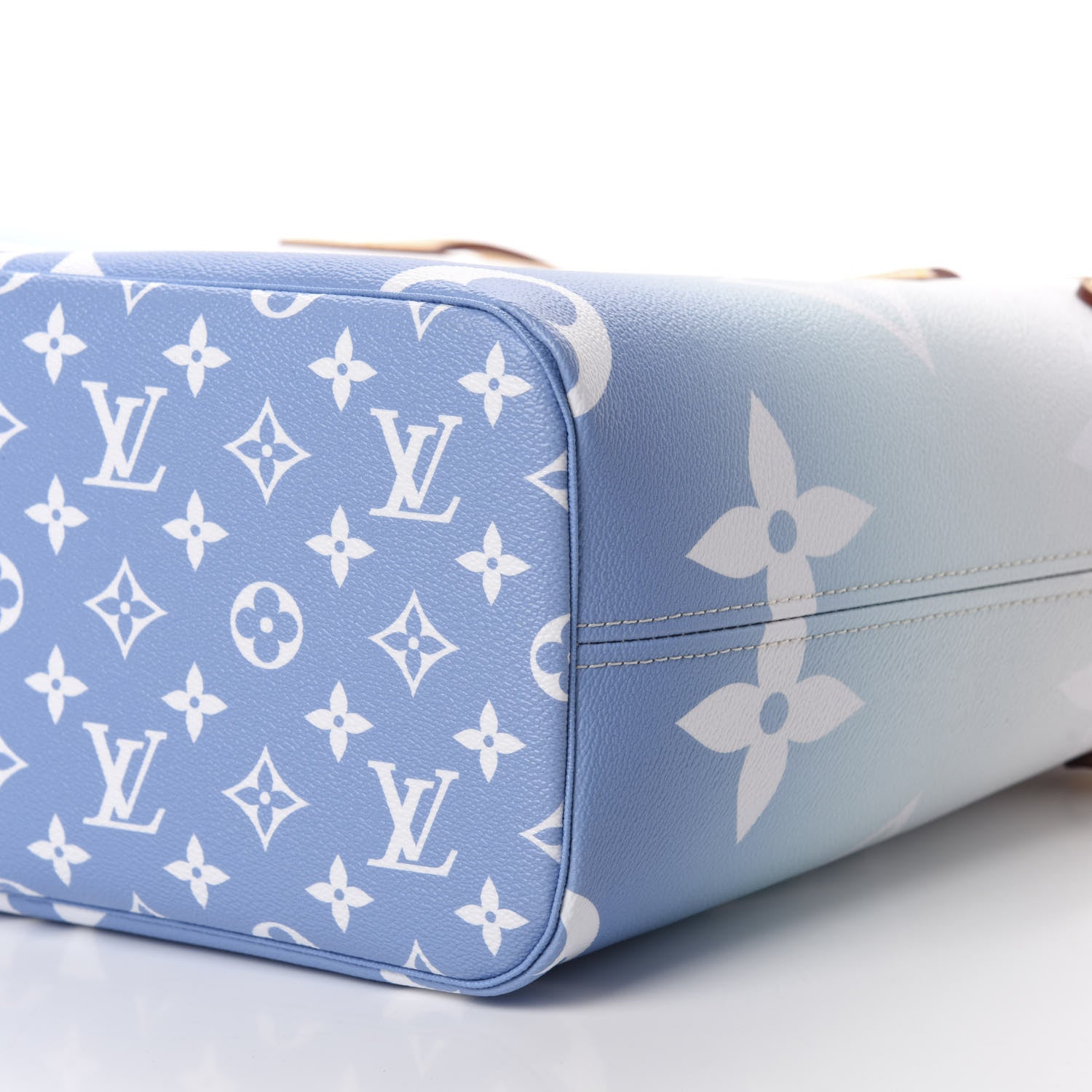 Louis Vuitton Monogram Giant By The Pool Neverfull MM Blue 7 of 10