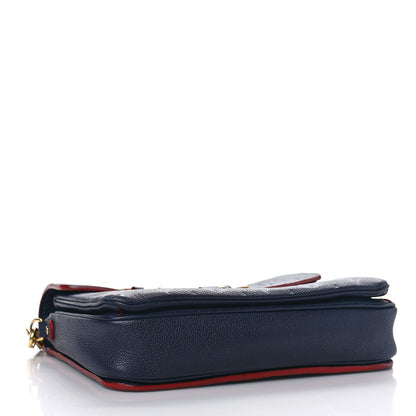 Louis Vuitton Empreinte Pochette Metis Marine Rouge 4 of 9