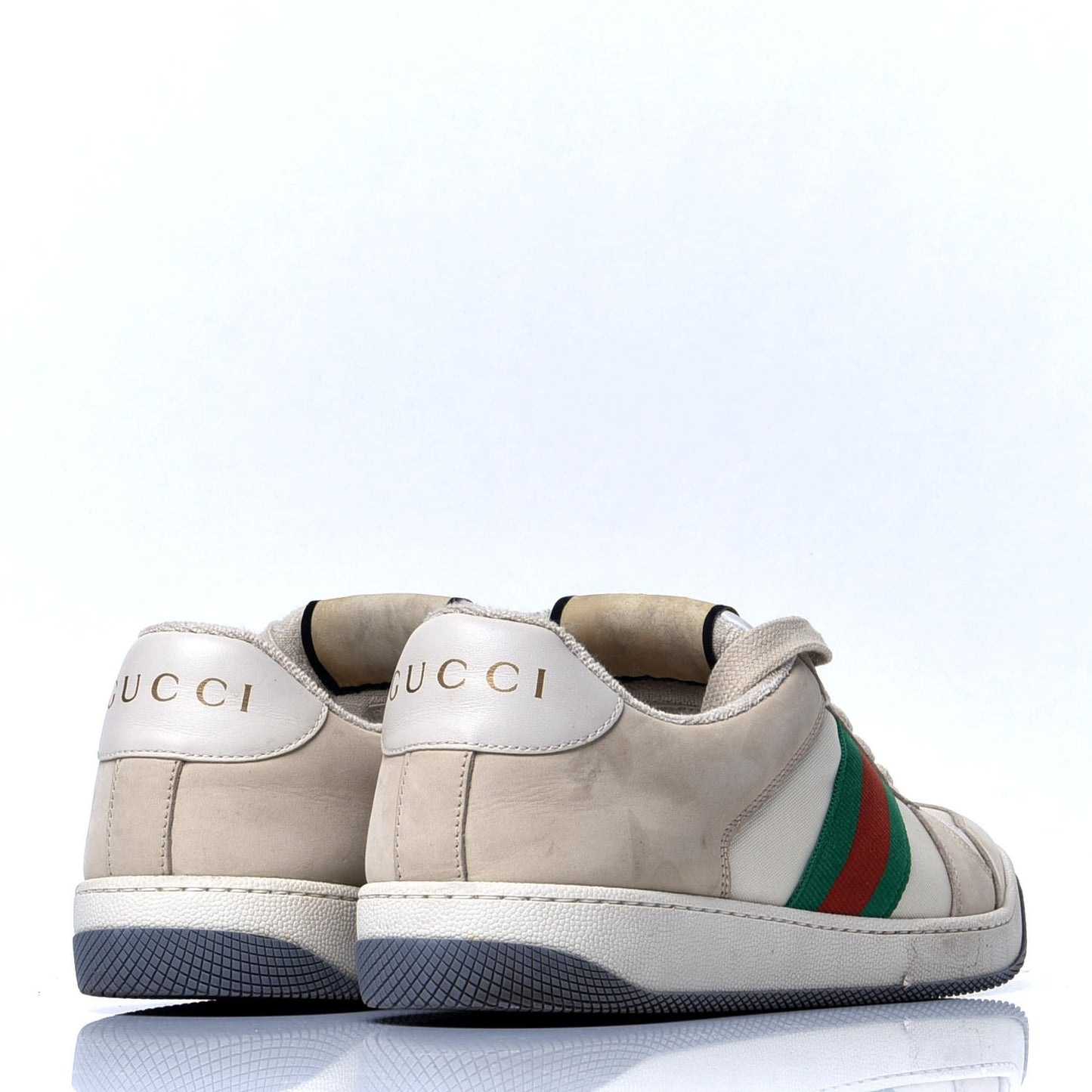 Nylon Nubuck Web Womens Screener Sneakers 41 Mystic White Dusty Milk