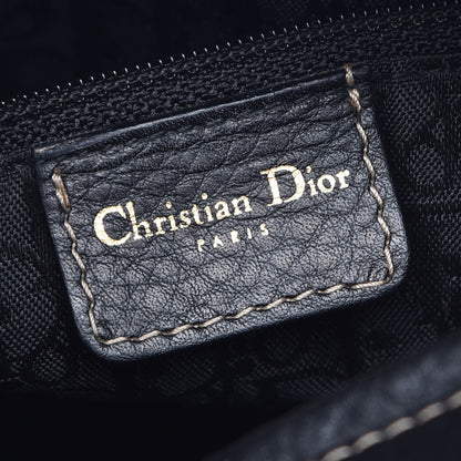 Christian Dior Grained Calfskin Medium Lady Dior Black 6 of 11