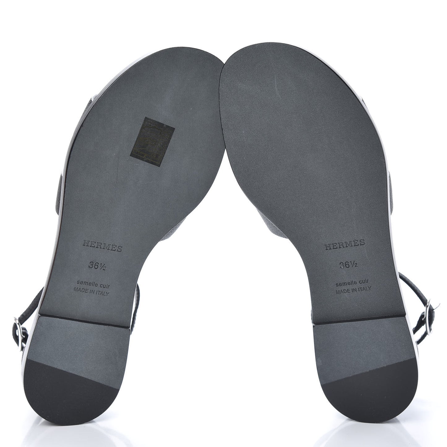 Epsom Santorini Sandals 36.5 Black