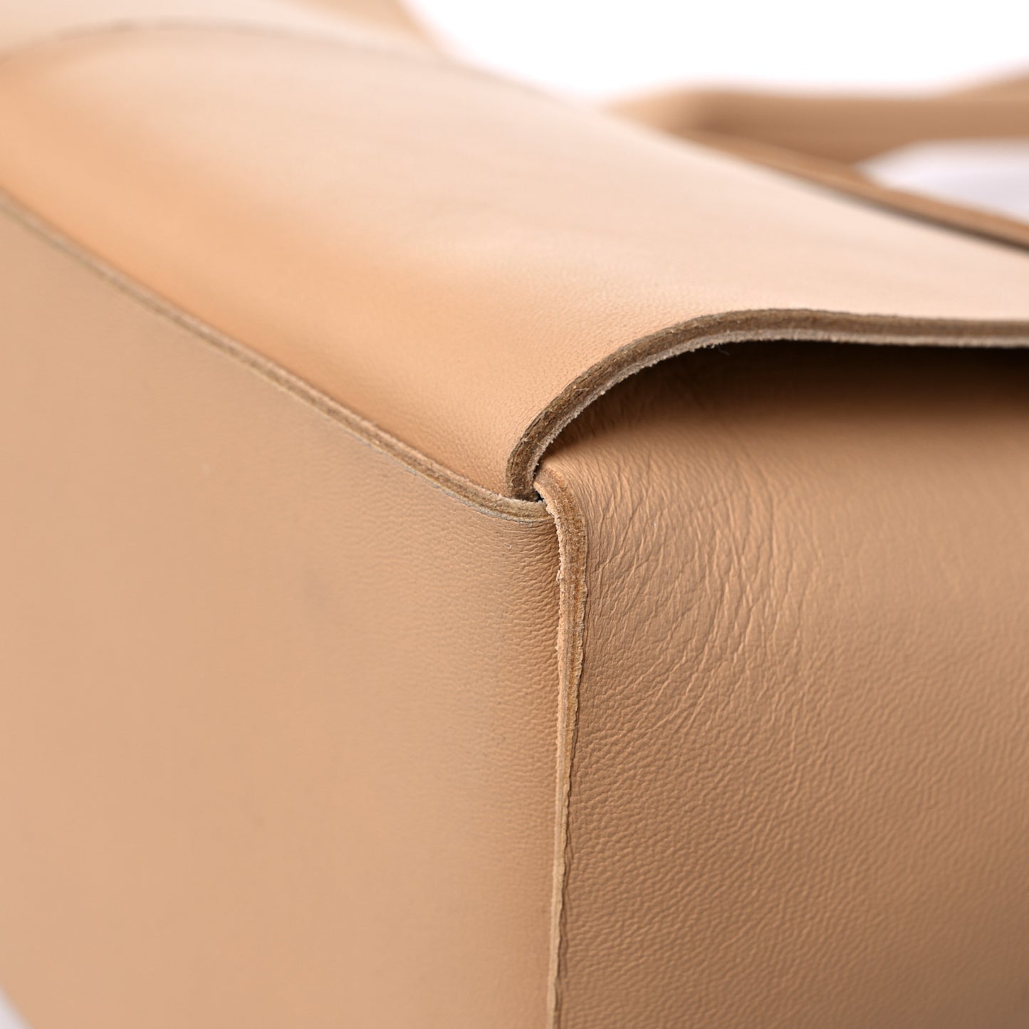 Nappa Maxi Intrecciato Medium Arco Tote Almond