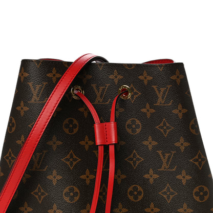 Louis Vuitton Monogram Neonoe MM Coquelicot 7 of 11