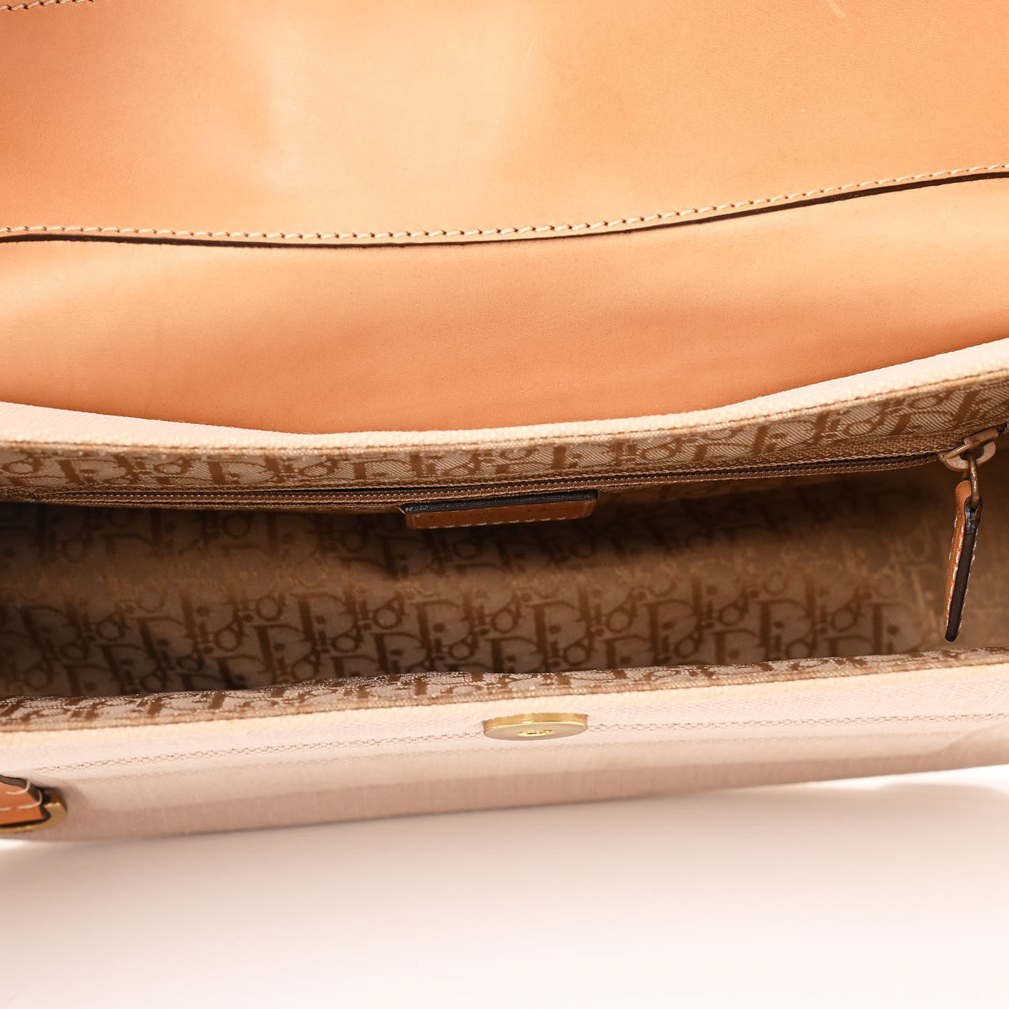 Canvas Calfskin Street Chic Shoulder Bag Pink