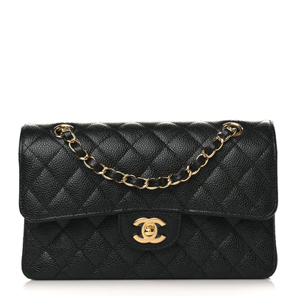 Chanel Caviar Quilted Small Double Flap Black 1 of 9