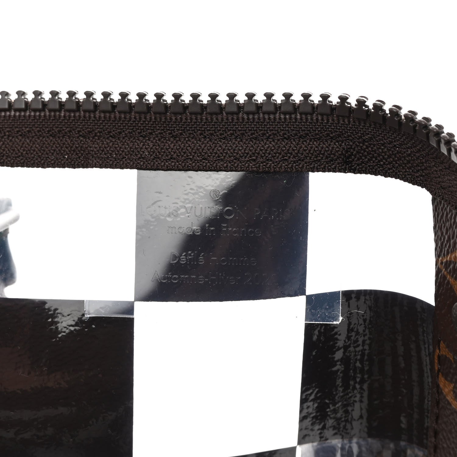 Louis Vuitton PVC Monogram Chess Keepall Bandouliere 50 5 of 11