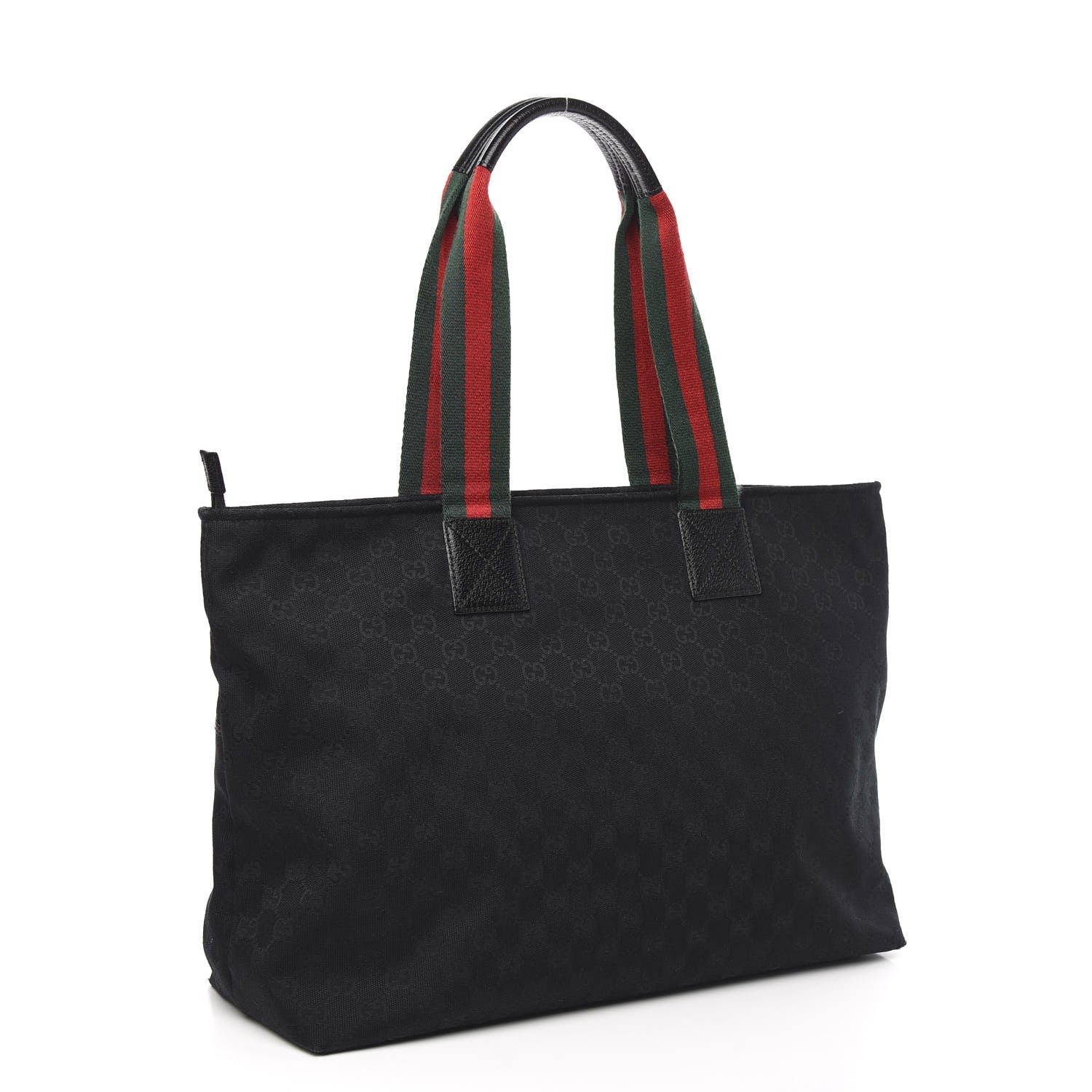 Gucci Monogram Web Large Diaper Tote Black 3 of 10