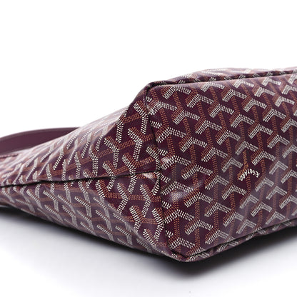 Goyard Goyardine Boheme Hobo Burgundy 9 of 10