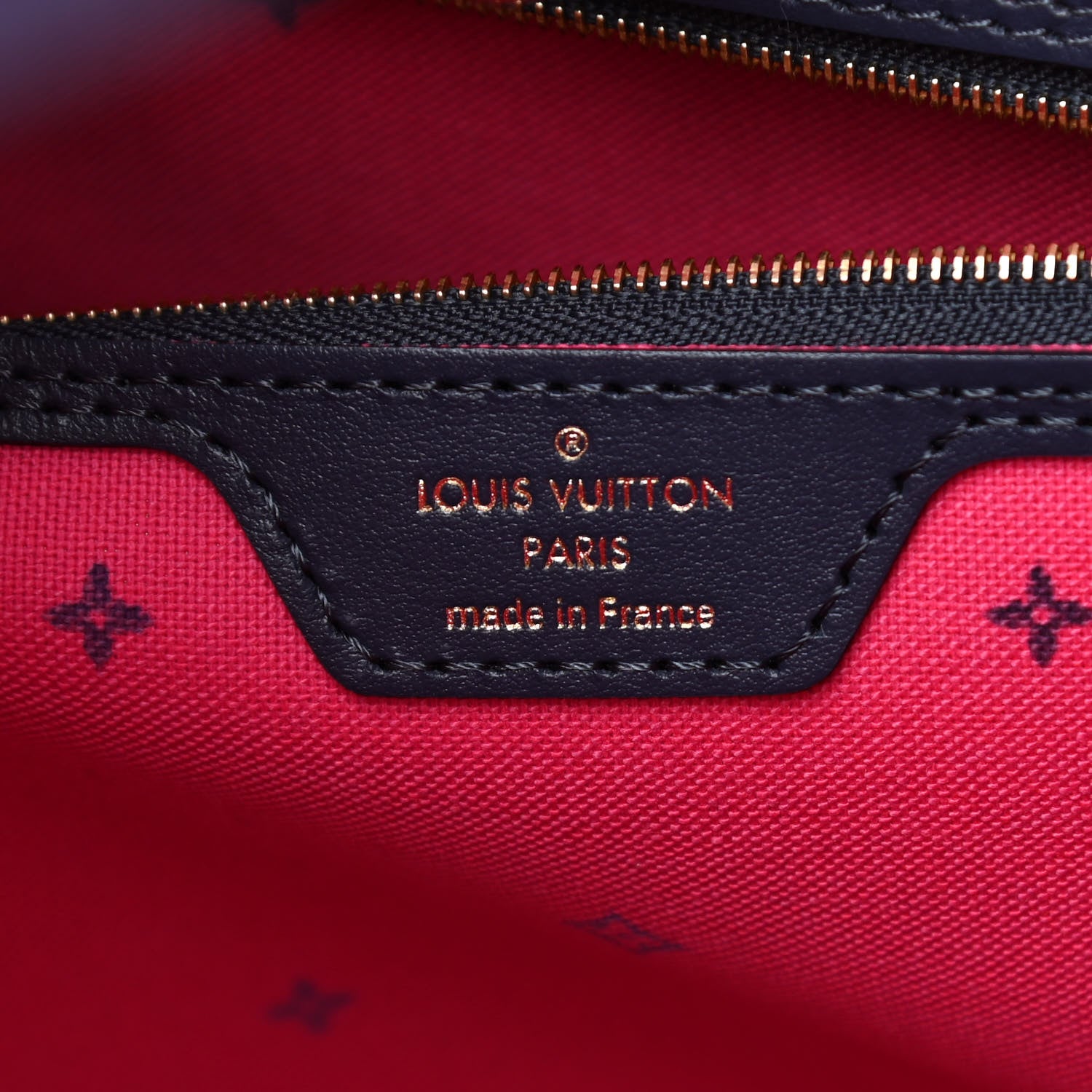 Louis Vuitton Monogram Giant Spring In The City Neverfull MM Midnight Fuchsia 7 of 10