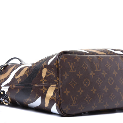 Louis Vuitton X LOL Monogram Neverfull MM Gold Silver 7 of 8