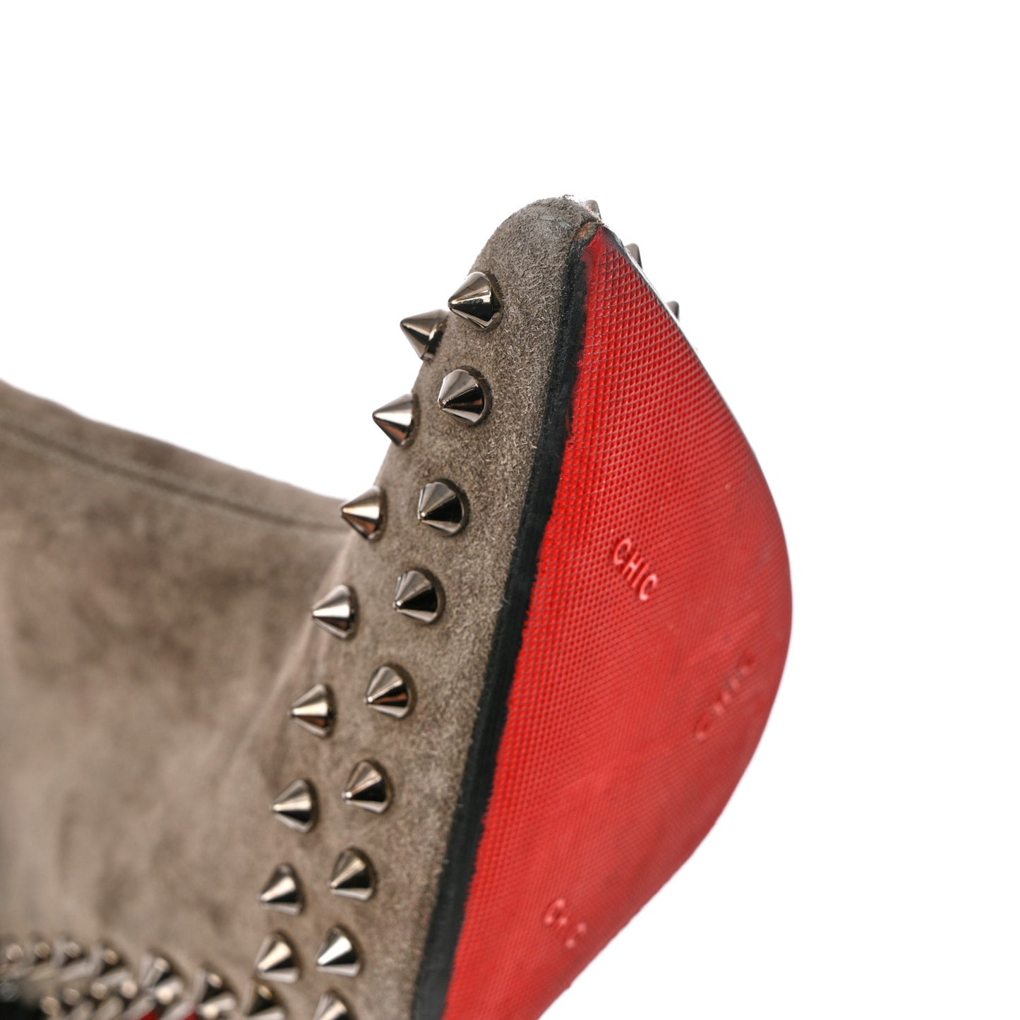 Veau Velours Willetta 100 Ankle Boots 36.5 Cendre Gun