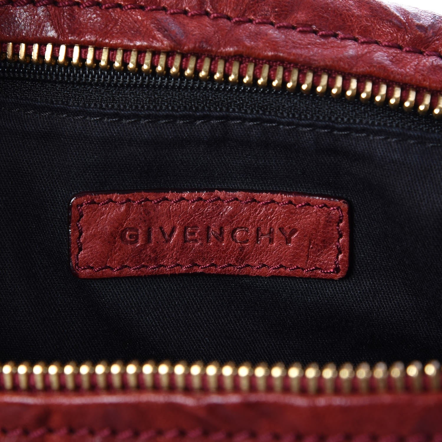 Givenchy Tumbled Sheepskin Large Pandora Red 6 of 7