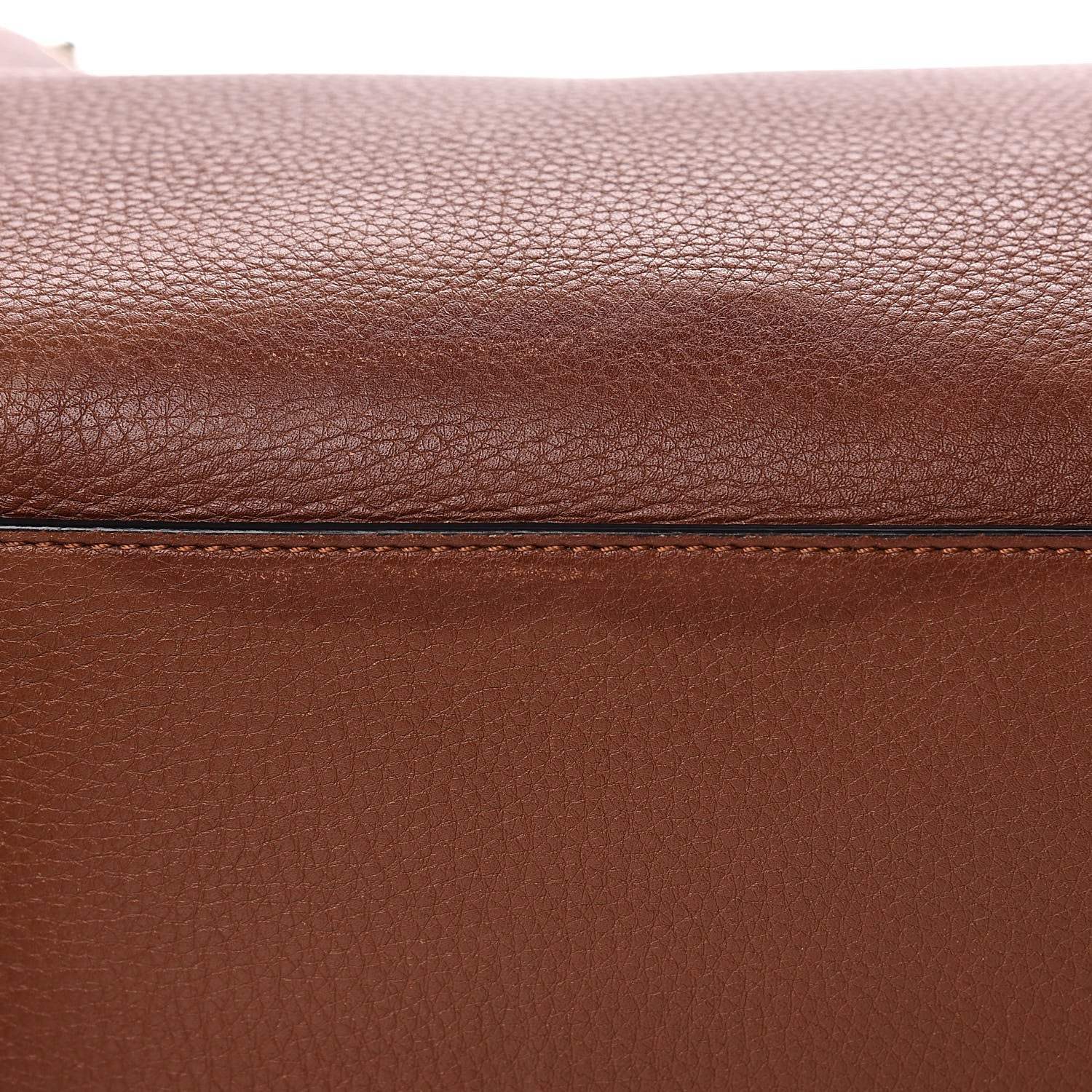 Valentino Garavani Grained Calfskin Small Rockstud Shoulder Tote Bright Cognac 13 of 20