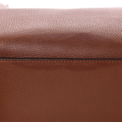 Valentino Garavani Grained Calfskin Small Rockstud Shoulder Tote Bright Cognac 13 of 20