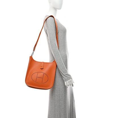 Hermes Epsom Evelyne III PM Orange 2 of 10