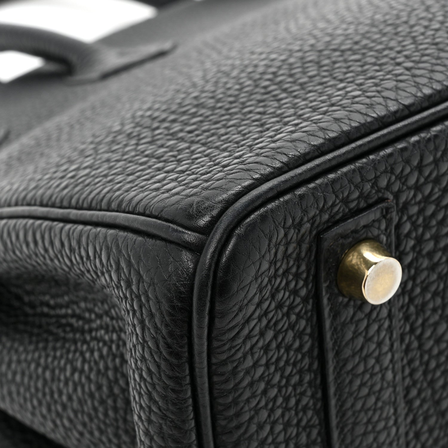 Hermes Togo Birkin 25 Black 12 of 17