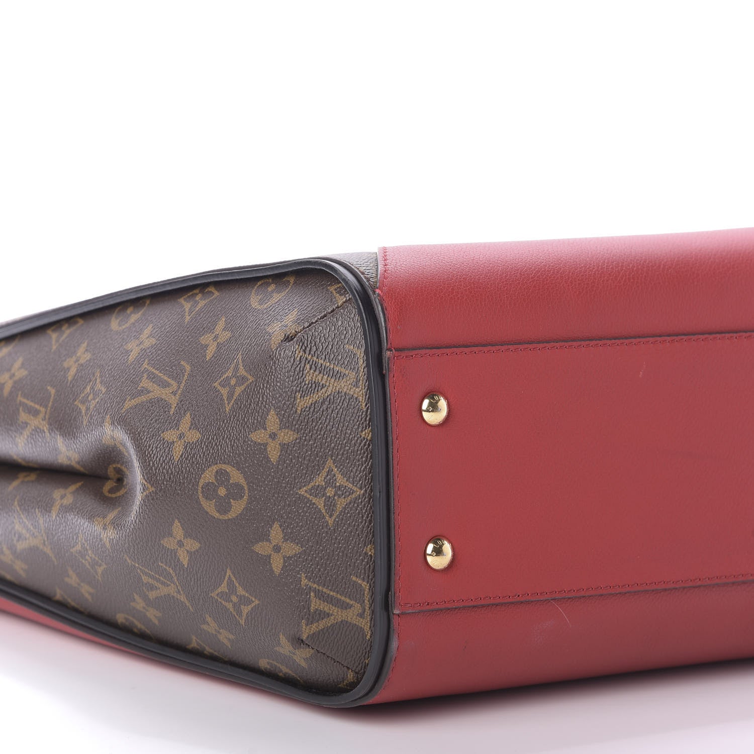 Louis Vuitton Calfskin Monogram Kimono Tote Cherry 6 of 10