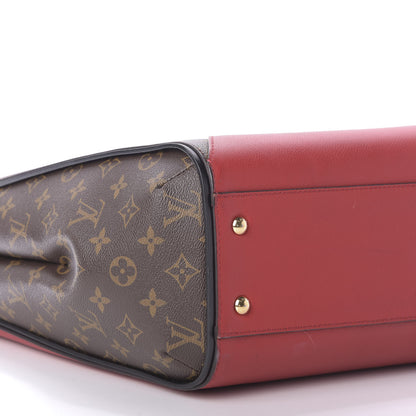 Louis Vuitton Calfskin Monogram Kimono Tote Cherry 6 of 10