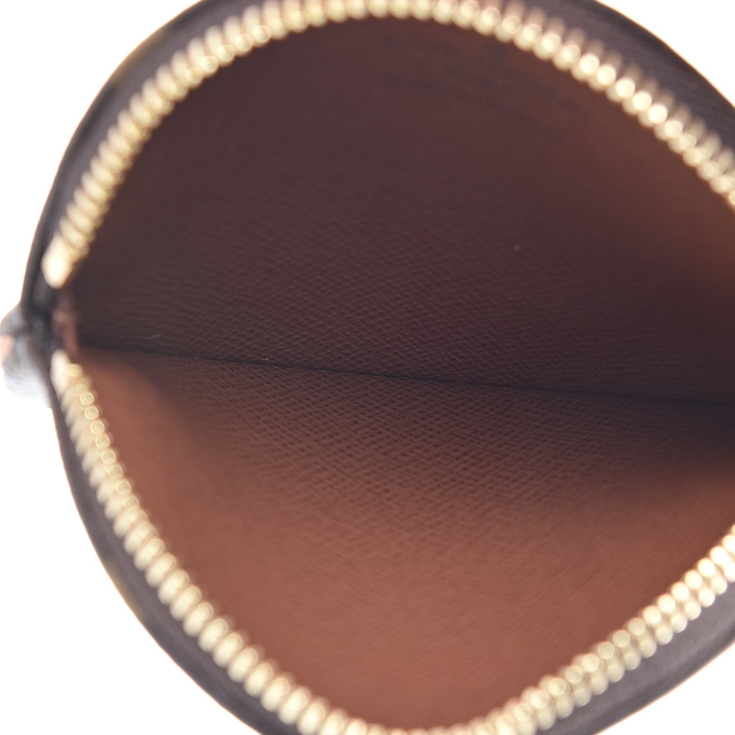 Monogram Round Coin Purse