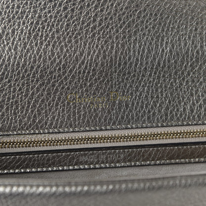 Christian Dior Metallic Grained Calfskin Medium Diorama Flap Bag Gold 8 of 10