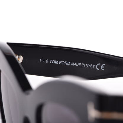 Tom Ford Karina Cat Eye Sunglasses TF612 Black 6 of 7