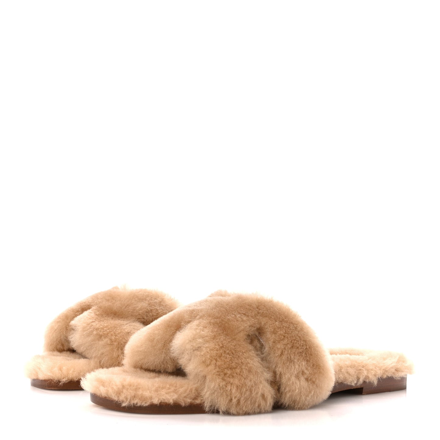 Woolskin Oran Sandals 39 Beige Argile