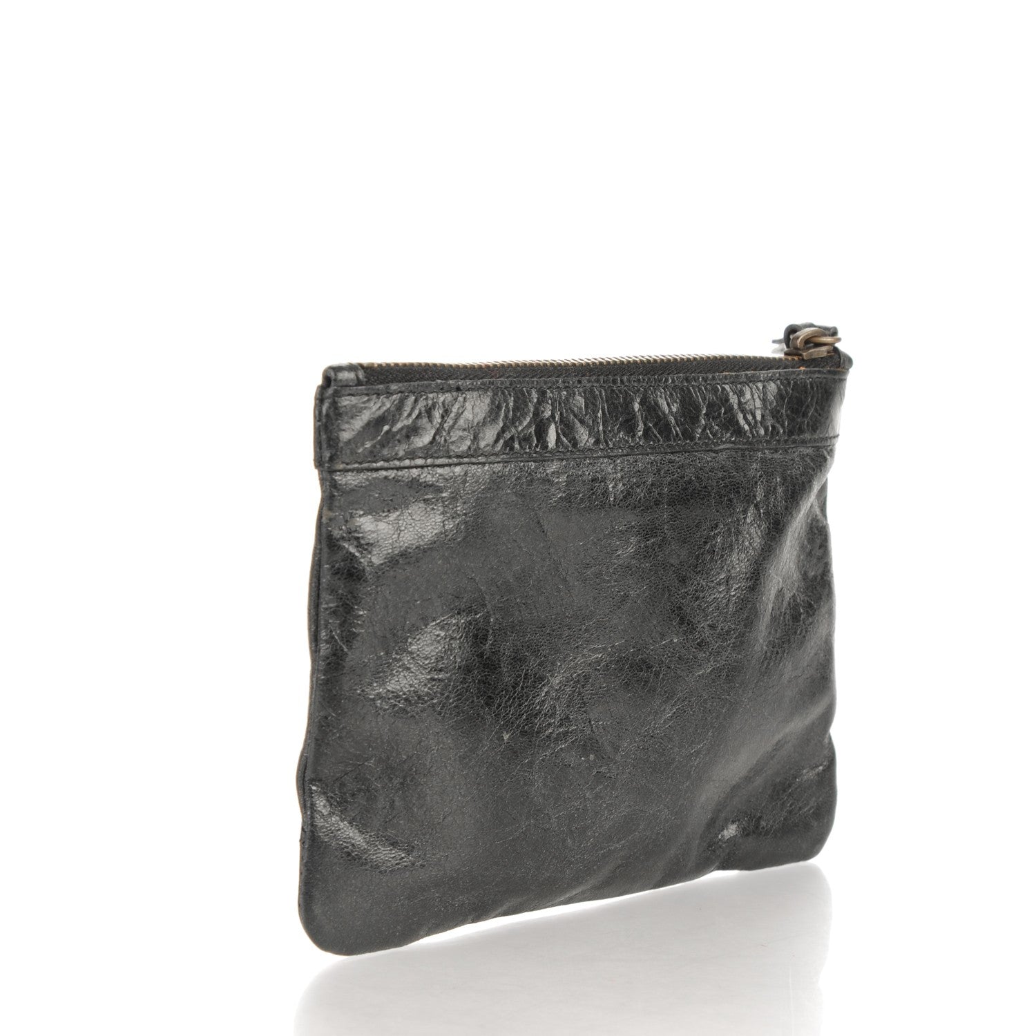 Balenciaga Chevre Porte-Monnaie Coin Purse Black 3 of 7