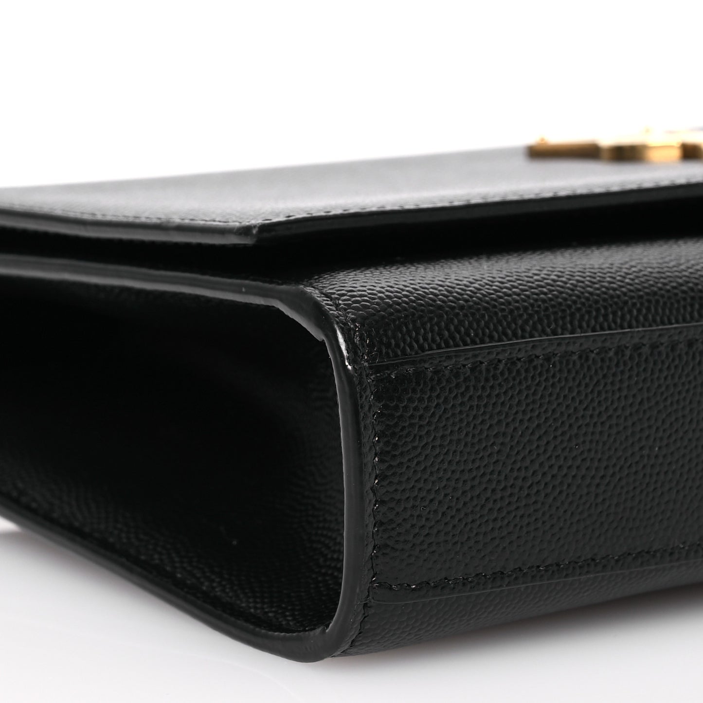 Grain De Poudre Medium Classic Monogram Kate Satchel Black