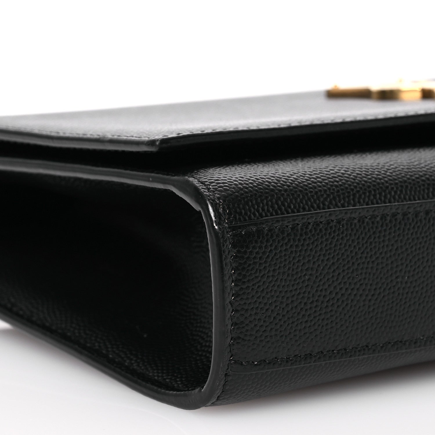 Saint Laurent Grain De Poudre Medium Classic Monogram Kate Satchel Black 9 of 13