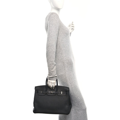 Hermes Togo Birkin 35 Black Black 2 of 11