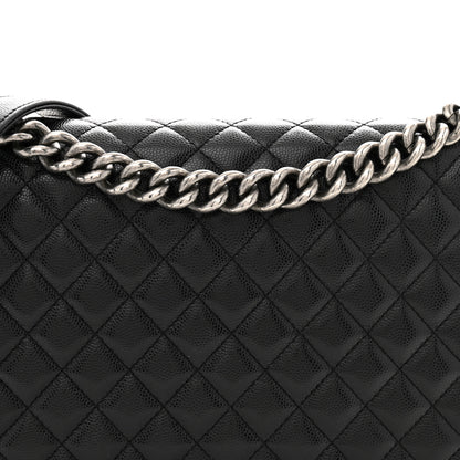 Chanel Caviar Quilted New Medium Boy Flap Black 8 of 14
