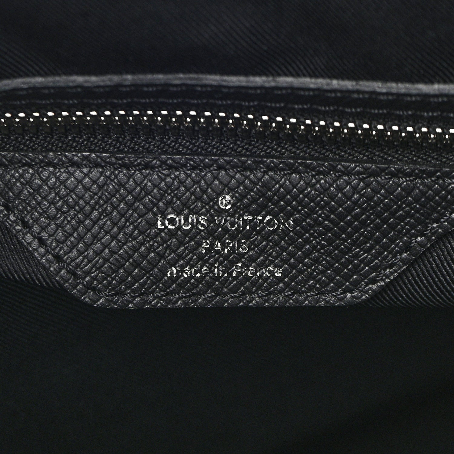 Louis Vuitton Taiga Monogram Eclipse Keepall Bandouliere 50 Black 5 of 10