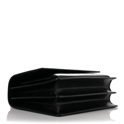 Saint Laurent Coated Bark Calfskin Medium Monogram Sunset Black 4 of 10