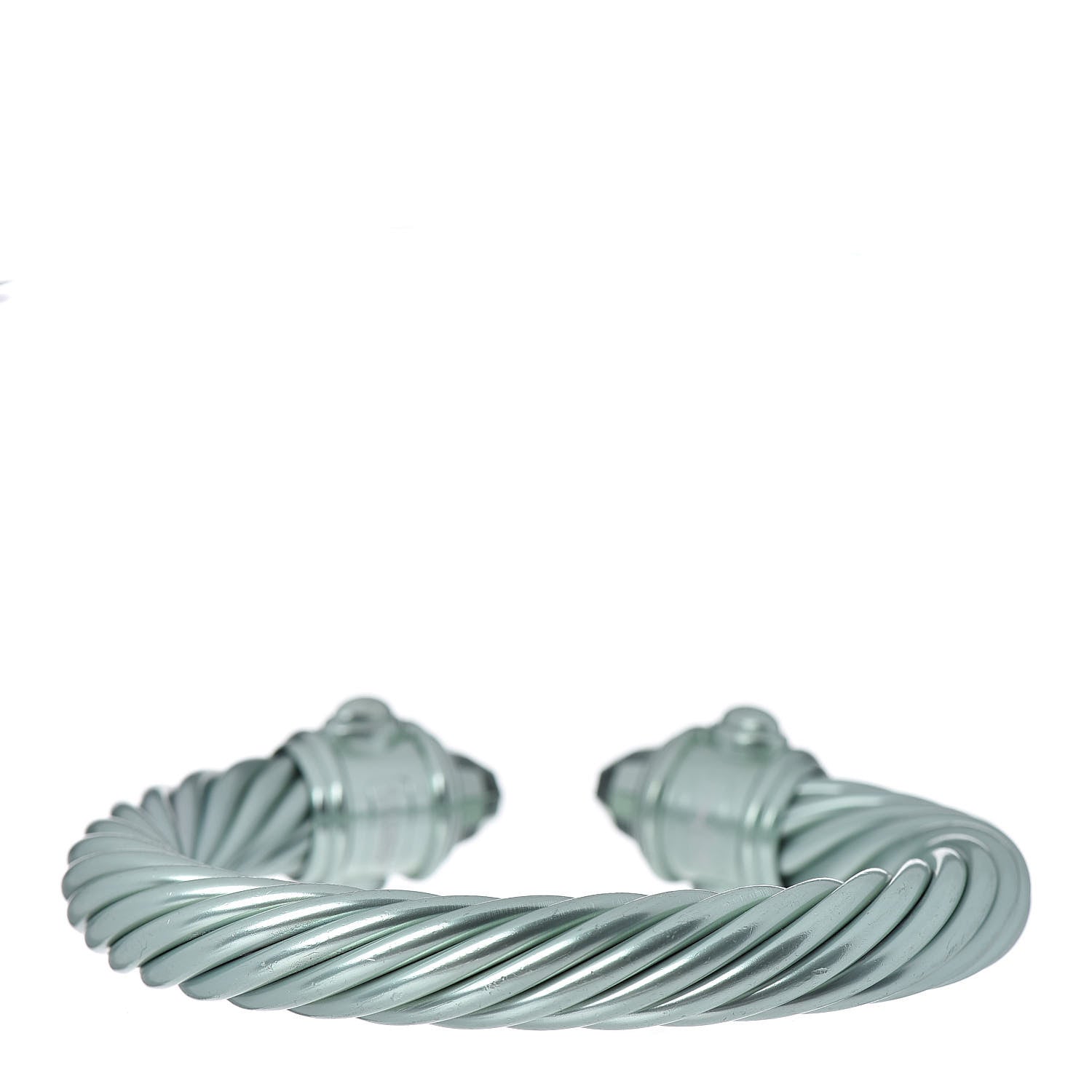 David Yurman Aluminum 10mm Renaissance Bracelet Light Green 3 of 5