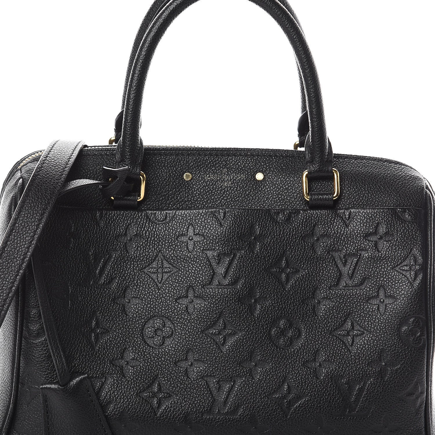 Louis Vuitton Empreinte Speedy Bandouliere 25 NM Black 6 of 8