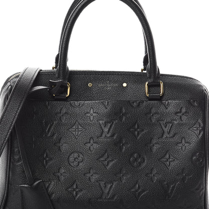 Louis Vuitton Empreinte Speedy Bandouliere 25 NM Black 6 of 8